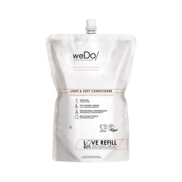 Après-shampooing Légèreté & Douceur recharge weDo/ Professional 1L
