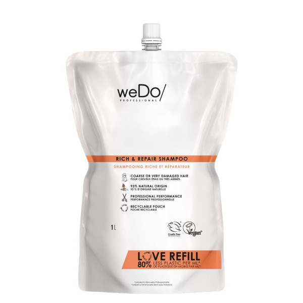 WeDo/ Shampoo professionale anti-rottura ricco e riparatore 1000 ml