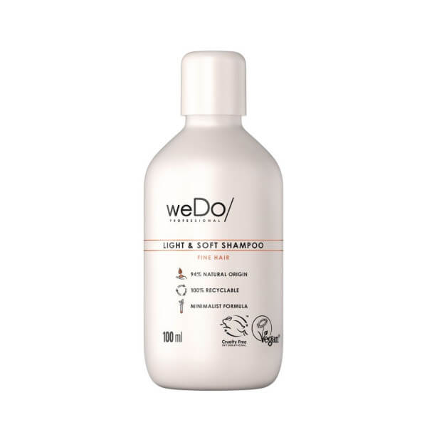 WeDo/ Champú Ligereza & Suavidad Profesional 100ml