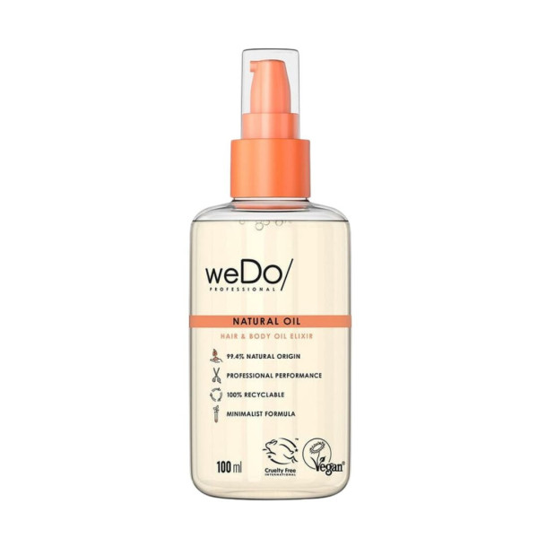 WeDo/Olio naturale professionale per capelli e corpo 100 ml