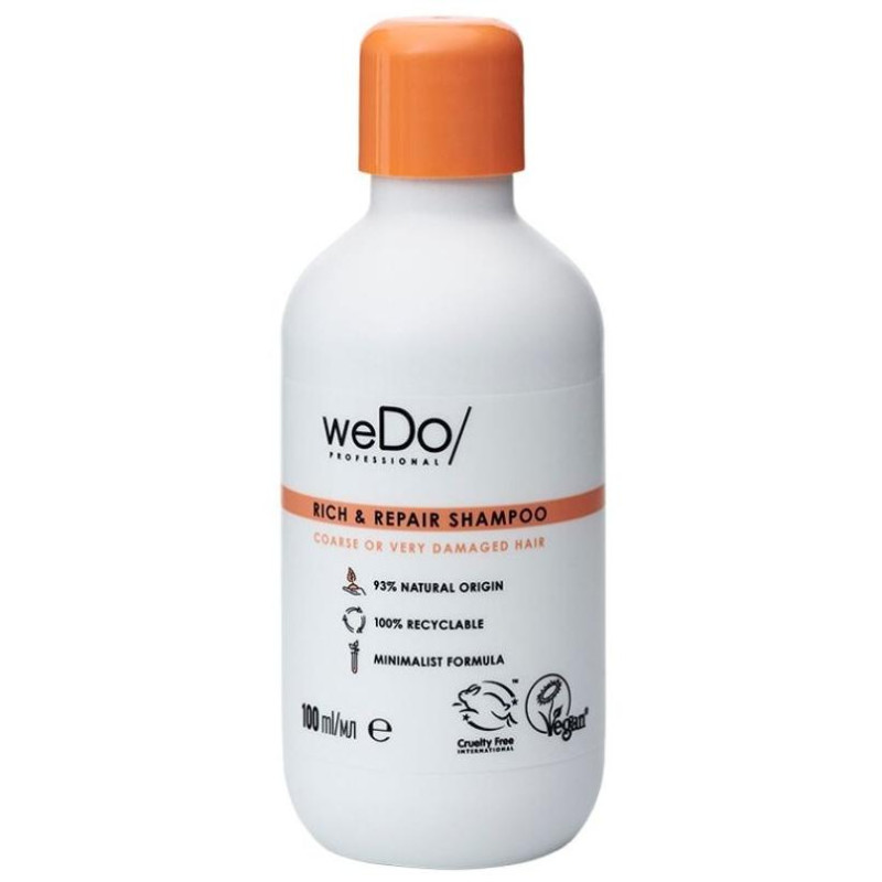 WeDo/ Champú Profesional Anti-Roturas Rico y Reparador 100 ml