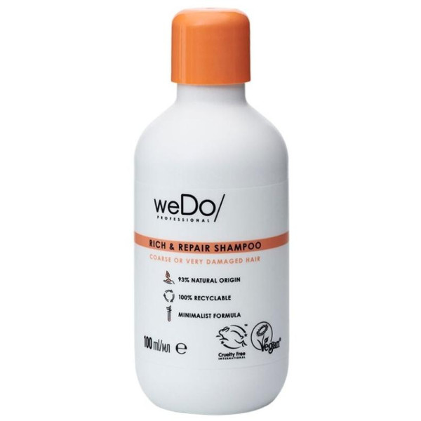 WeDo/ Shampoo professionale anti-rottura ricco e riparatore 100 ml
