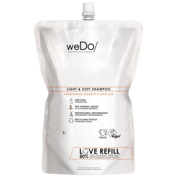 Lightness & Softness Shampoo refill weDo/ Professional 1L