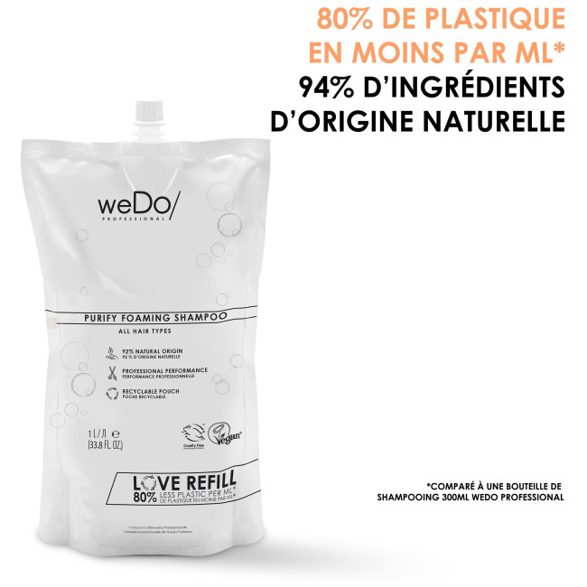 WeDo/ Professional Purify Schäumendes Shampoo 1000ml