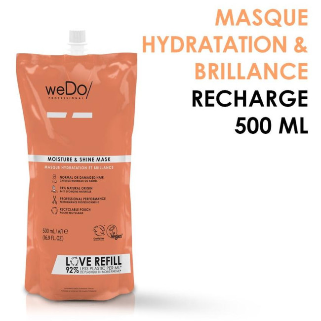 Masque Hydratation & Brillance recharge weDo/ Professional 500ml