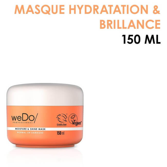 weDo/ Mascarilla Profesional Hidratación y Brillo 150ml