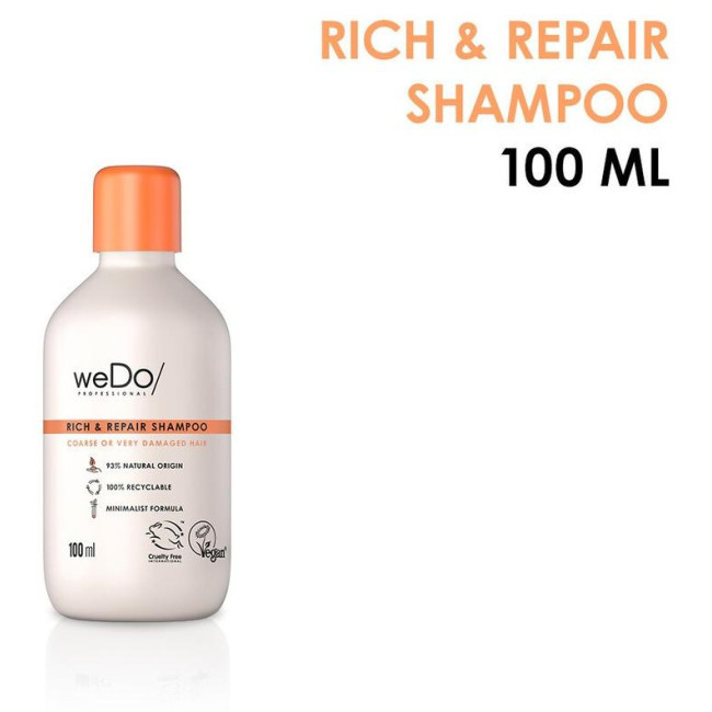 WeDo/ Shampoo professionale anti-rottura ricco e riparatore 100 ml