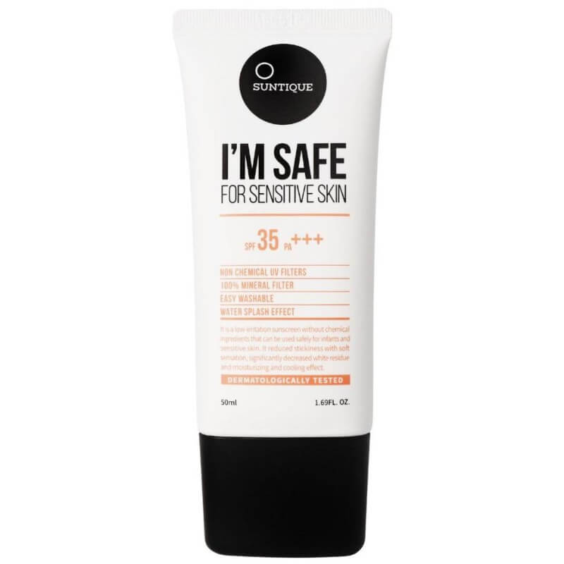 Crème solaire I'm Medi 100% Zinc Sun SPF 50+  Suntique 50ml