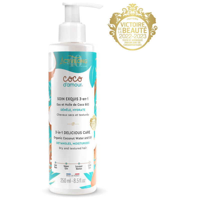 Soin exquis 3-en-1 Coco d'amour Activilong 250 ML