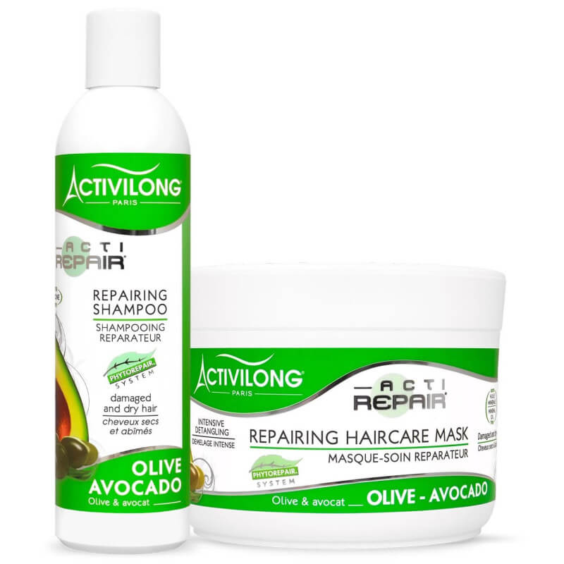 Duo réparateur shampooing et masque Actirepair Activilong