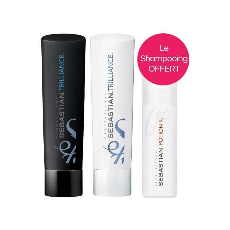 Oferta especial Trilliance Sebastian Professional com champô OFERTA