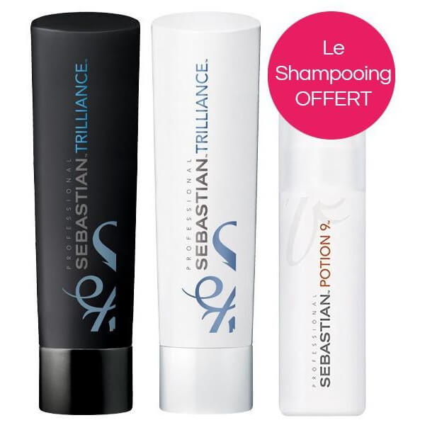 Oferta especial Trilliance Sebastian Professional com champô OFERTA