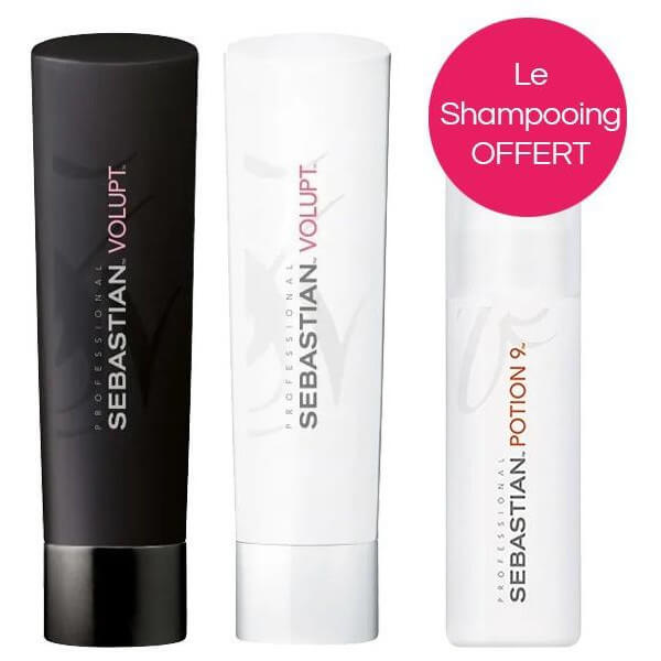 Oferta especial Volupt Sebastian Professional com champô OFERECIDO