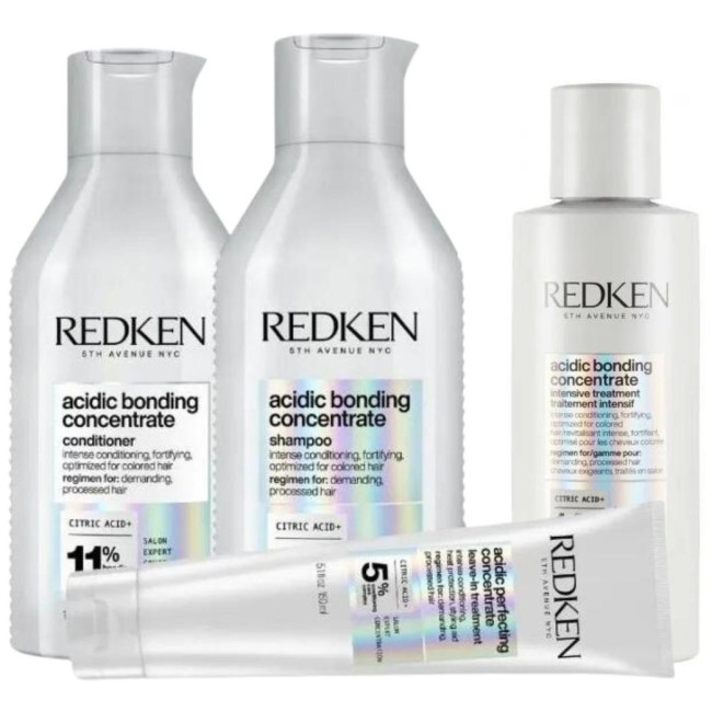 Redken Acidic Bonding Concentrate Care Routine