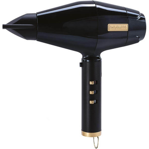 Sèche-cheveux BaByliss Pro noir GoldFx 2200W 4artists