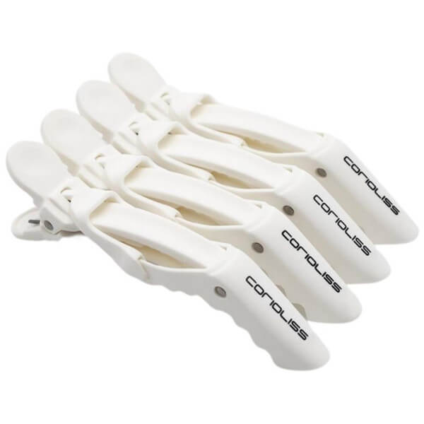 Pinces Hair Clip croco branco Corioliss