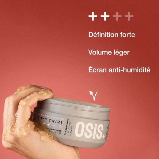 Gel de cachos sublimadores OSIS+ Tipsy Twirl Schwarzkopf 300ML