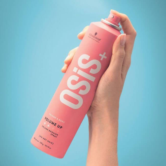 Volume do spray antiestático OSIS+ Volume Up Schwarzkopf 300ML