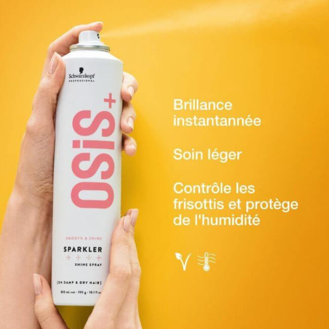 Shine spray OSIS+ Sparkler Schwarzkopf 300ML