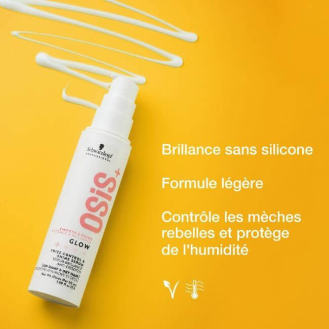 Sérum brillance anti-frisottis OSiS+ Glow Schwarzkopf 50ML