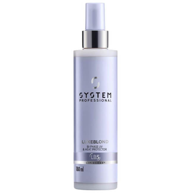 Spray Bi-fásico Anti-UV e Termoprotetor LuxeBlond System Professional 180ml