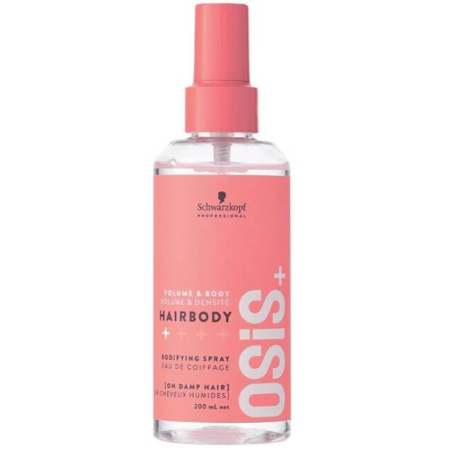 Volume do spray OSIS+ Hairbody Schwarzkopf 200ML