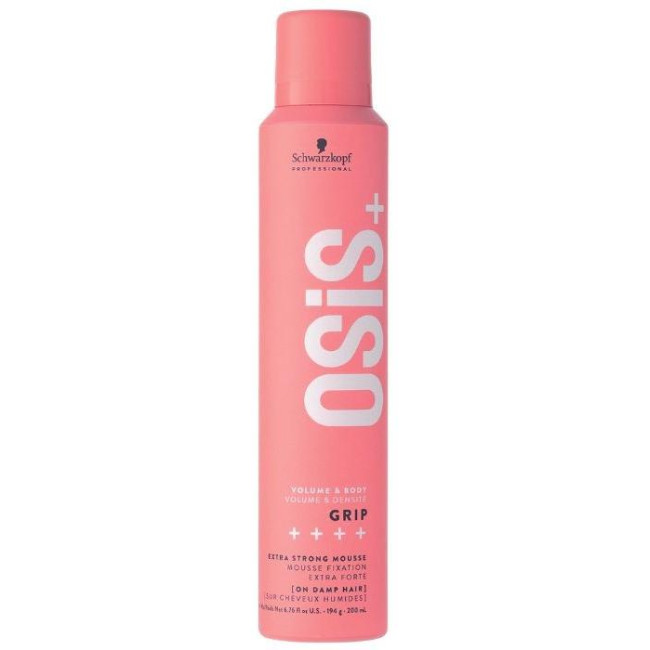 Extra strong fixation mousse OSIS+ Grip Schwarzkopf 200ML