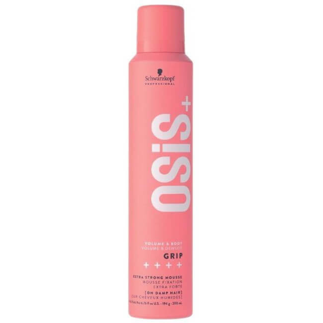 Mousse di fissaggio extra forte OSIS+ Grip Schwarzkopf 200ML