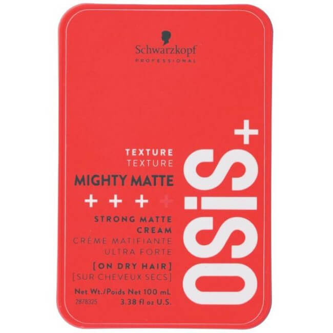 Matterende crème met sterke fixatie OSIS+ Mighty Matte Schwarzkopf 100ML