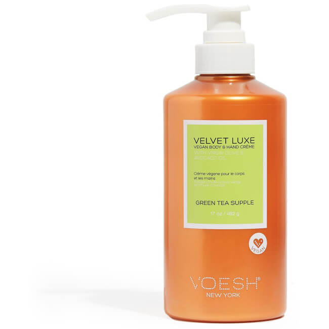 Creme para mãos e corpo Chá verde Velvet Luxe 500 ML VOESH