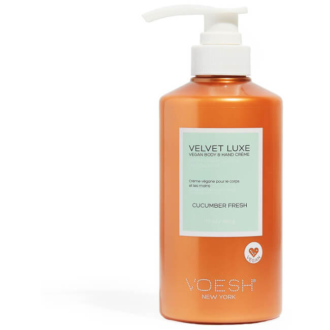 Creme para mãos e corpo de pepino Velvet Luxe 500 ML VOESH