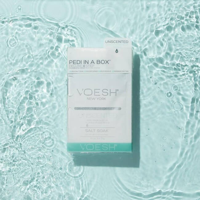 Cuidado dos pés em 4 etapas sem perfume Pedi in Box VOESH