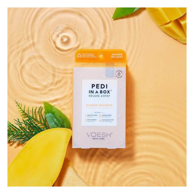 Voetverzorging 4 stappen Mango Mango Delight Pedi in Box VOESH