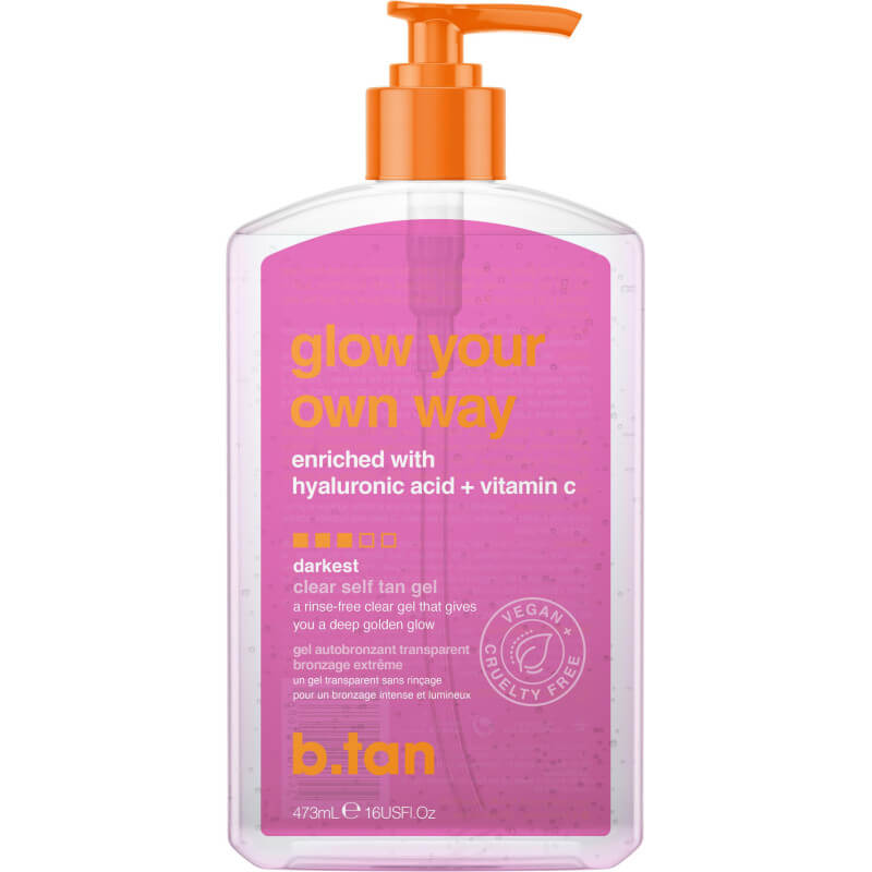 Bronzeador em gel transparente Glow your own way 437ML