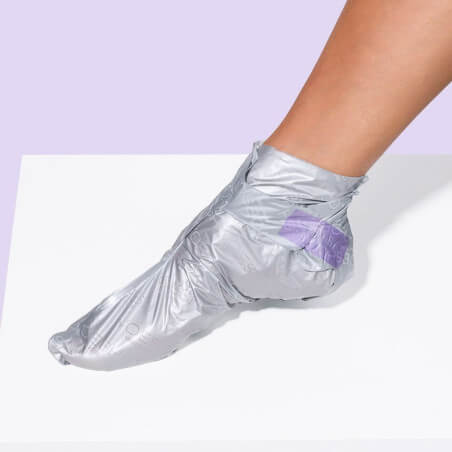 Meias esfoliantes de lavanda Peeling VOESH.