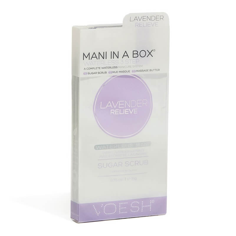 Handverzorging in 3 stappen Lavendel Mani in Box VOESH