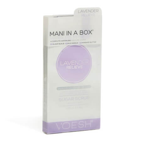 Handverzorging in 3 stappen Lavendel Mani in Box VOESH