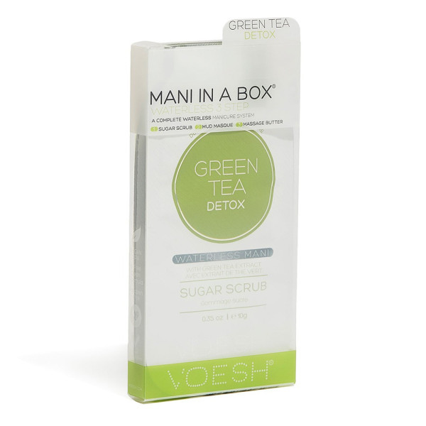Mani al tè verde in 3 fasi per la cura delle mani in scatola VOESH
