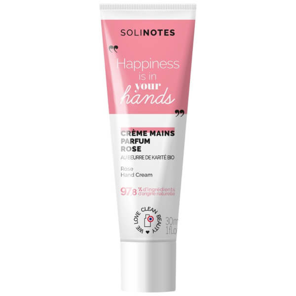 Creme de Mãos Rosa Solinotes 30ml Creme de Mãos Rosa Solinotes 30ml