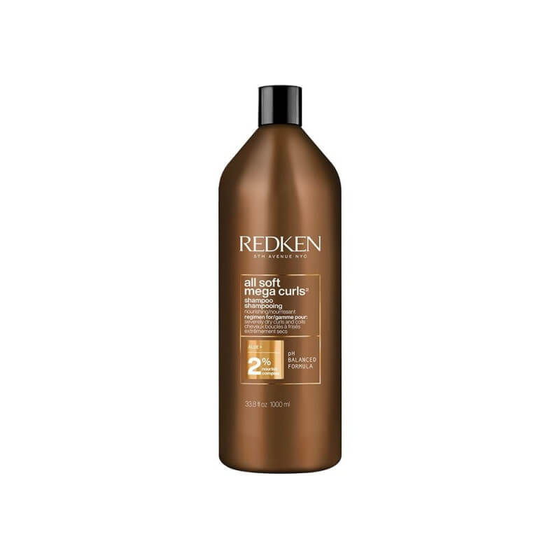 Champô nutritivo para cabelos encaracolados All Soft Mega Curls Redken 300ML