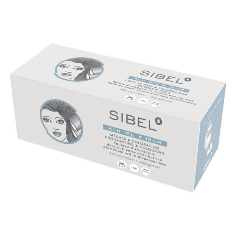 Papiers mèches mousse Sibel 
