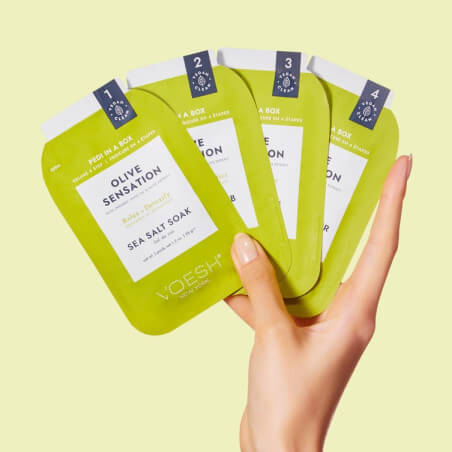 Soin des pieds Voesh - Pedi in Box Deluxe Olive