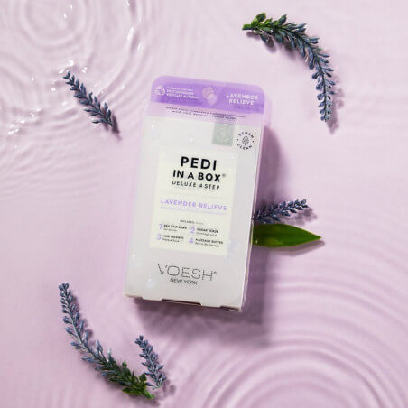 Soin des pieds Voesh - Pedi in Box Deluxe Lavande