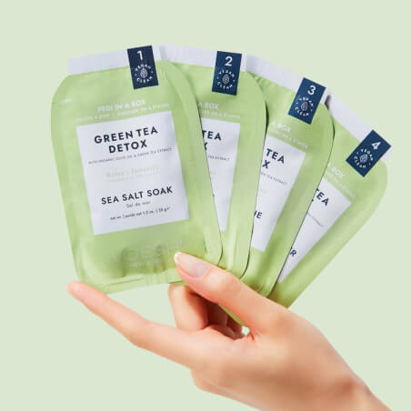 Pedi in Box Deluxe Chá Verde cuidado dos pés Voesh
