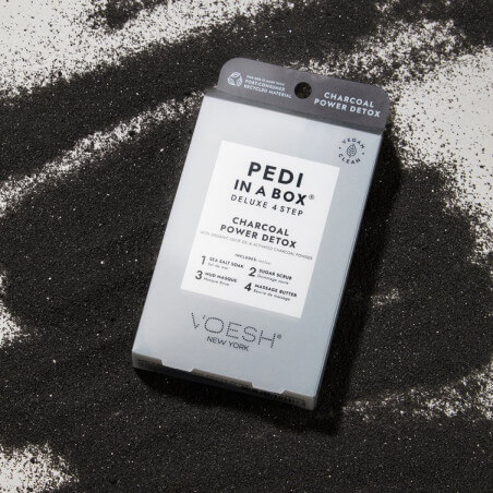 Soin des pieds Voesh - Pedi in Box Deluxe Charbon