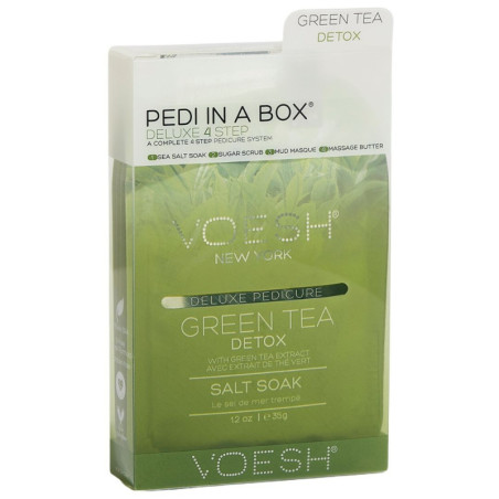 Pedi in Box Deluxe Green Tea cuidado de pies Voesh