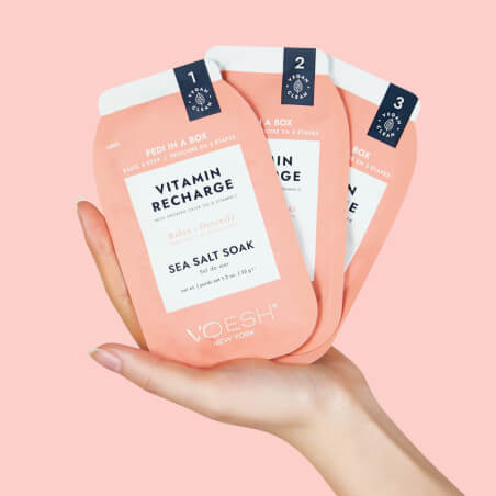 VOESH pedi in a box 3 step vitamin recharge