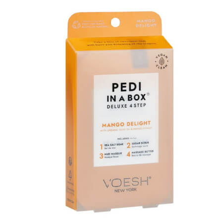 Voetverzorging 4 stappen Mango Mango Delight Pedi in Box VOESH