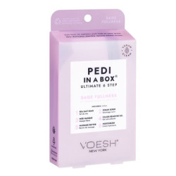 Cuidados com os pés em 6 etapas Sálvia Pedi in Box VOESH
