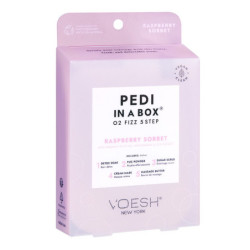 Soin des pieds 5 étapes Sorbet à la framboise O2 Fizz VOESH